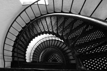 Bodie Island Lighthouse, Floating Staircase